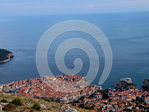 Old town of Dubrovnik in Croatia 3.8.2015