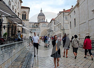 Old town in Dubrovnik.