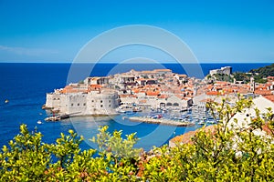 Old town of Dubrovnik in summer, Dalmatia, Croatia