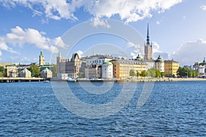 Old town Gamla Stan skyline, Stockholm, Sweden