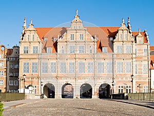 old town gate, Gdansk