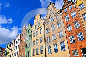 Old town of Gdansk city, Poland