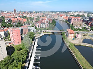 Gdansk panorama view photo