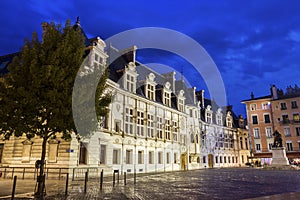 Old Town in Grenoble, France photo