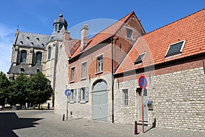 Old Town in Grimbergen, Belgium
