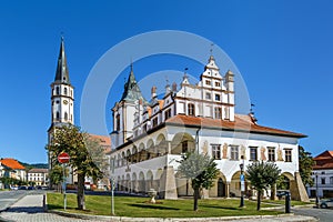 Basilica of St. James and Old Town Hall, Levoca, Slovakia