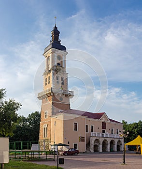 Old town hall building of Kamianets-Podilskyi city, Ukraine