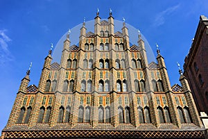 Old town hall in the center of Hannover, Germany