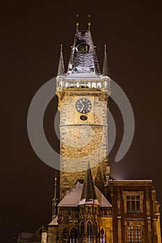 Old Town Hall Clock Tower in Prague