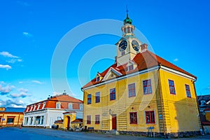 Old town hall in Finnish town Rauma