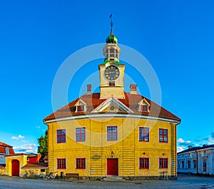 Old town hall in Finnish town Rauma