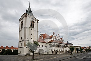 The old town hall in Levoca, Slovakia, UNESCO world heritage site