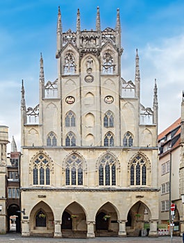 old town hall in muenster