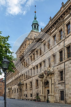 Old town hall of Nuremberg, Germany