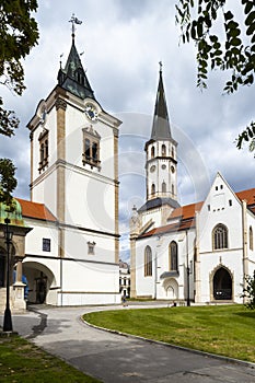 Stará radnice a kostel sv. Jakuba v Levoči, památka UNESCO, Slovensko