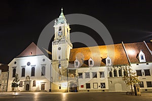 Stará radnica na hlavnom námestí Bratislavy