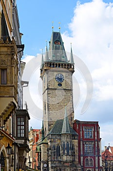 Old Town Hall Tower, Staromestske Namesti, Prague photo