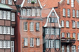 Old town in Hamburg