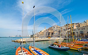 Old town and harbour of Jaffa