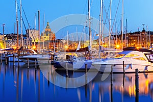 Old Town in Helsinki, Finland