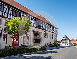 Old town of Hermsdorf in Thuringia