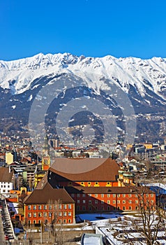 Old town in Innsbruck Austria