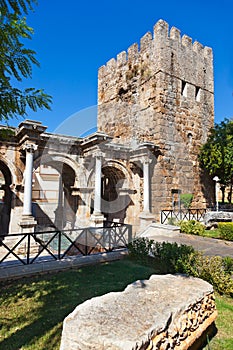 Old town Kaleici in Antalya Turkey