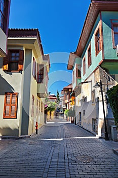 Old town Kaleici in Antalya Turkey