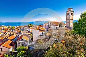 Old town of Kastav above Kvarner bay