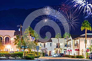 Old Town La Quinta Fireworks photo