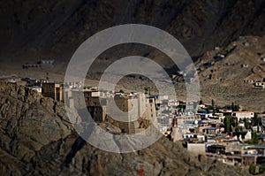 Old town Lah Ladakh.