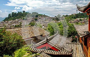 Old Town of Lijang, Unesco world Heritage site in Yunnan,China