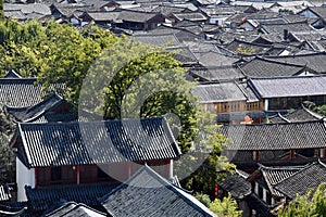 An old town Lijiang in Yunnan province in China