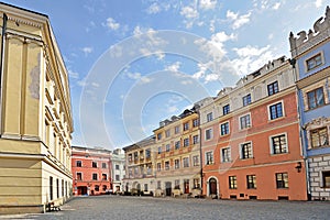 The Old Town in Lublin, Poland