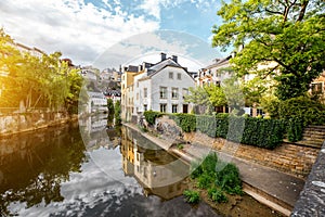 The old town of Luxembourg city