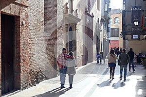 Old town Malaga photo