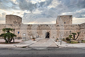 Old Town of Manfredonia, Puglia, Italy