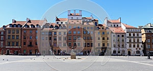 The Old Town Market Place square, Warsaw, Poland