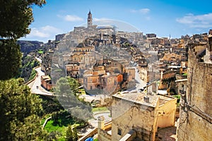 Old town. Matera. Basilicata. Apulia. Italy