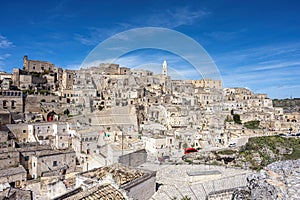 The old town of Matera