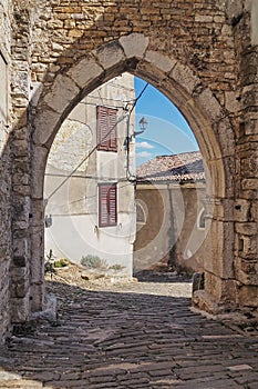 Old town of Motovun, Istria, Croatia