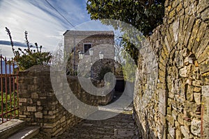 Old Town Of Motovun In Istria, Croatia