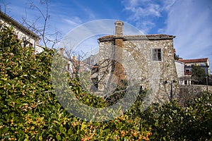 Old Town Of Motovun In Istria, Croatia