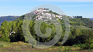 The old town of Motovun or the medieval town of Motovun - Istria, Croatia / Stari grad Motovun ili srednjovjekovni gradic Motovun