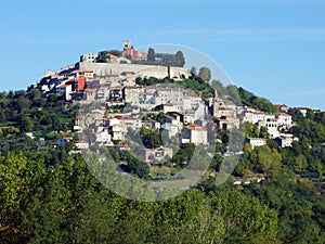 The old town of Motovun or the medieval town of Motovun - Istria, Croatia / Stari grad Motovun ili srednjovjekovni gradic Motovun