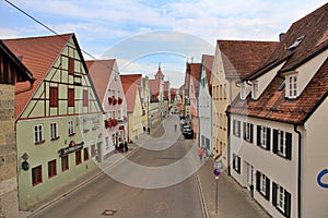 Old town in NÃ¶rdlingen, Germany