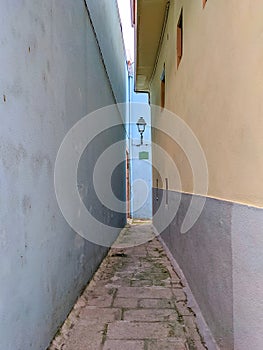 Old town narrow street Porto