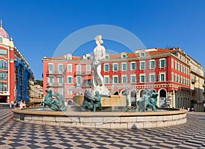 Old town of Nice, France