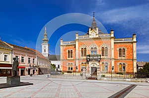 Old town in Novi Sad - Serbia