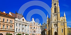 Old town in Novi Sad - Serbia